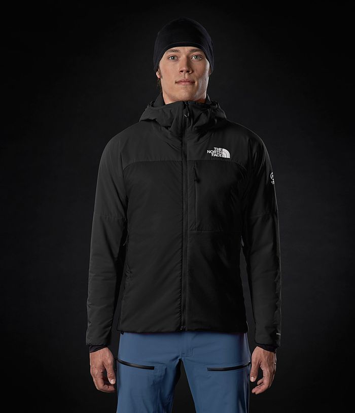 The North Face Winterjas Heren Summit L3 Ventrix™ Hoodie XQBC78149 - Zwart